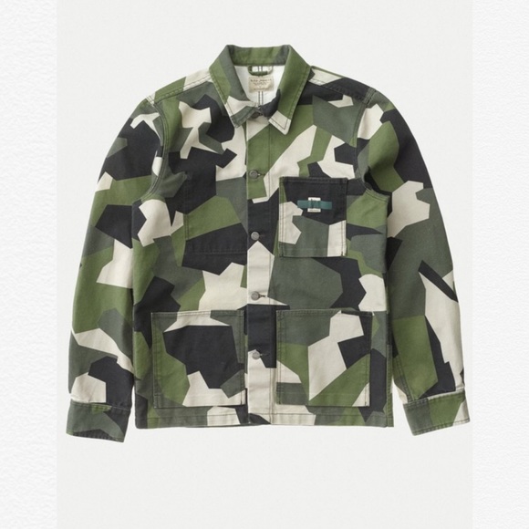 NWT Nudie Jeans Men’s Paul Swedish Camo Jacket - Picture 4 of 7